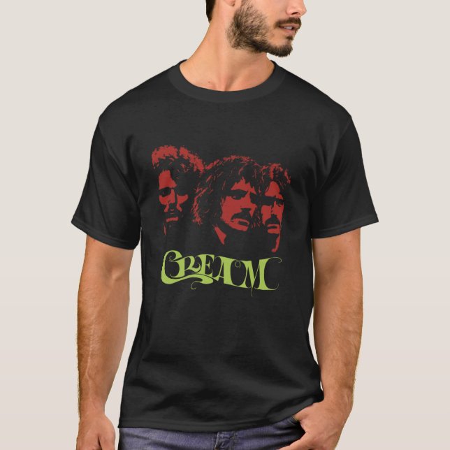 Creme Band  T-Shirt (Vorderseite)
