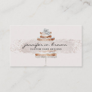 Creme Beige Silber Dreistöckige Party Hochzeitstor Visitenkarte