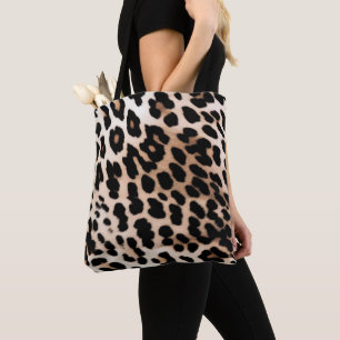 Creme Black Leopard Print