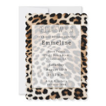 Creme Black Leopard Print