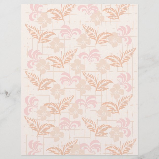 Creme-Blatt-Design (Vorderseite)