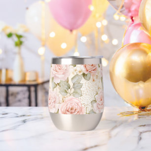 Creme Blush Pink Roses Brautparty
