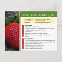 Creme Cheese Strawberry Pie Rezept