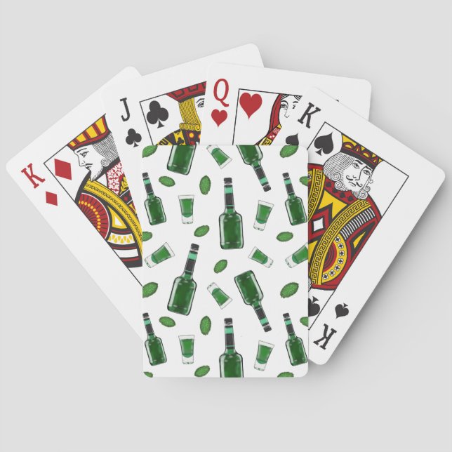 Creme de Menthe Spielkarten (Rückseite)