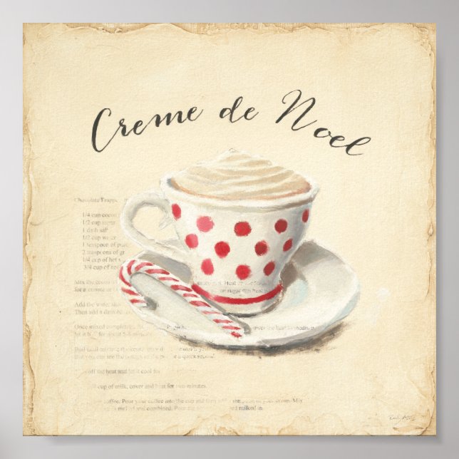 Creme de Weihnachten Poster (Vorne)