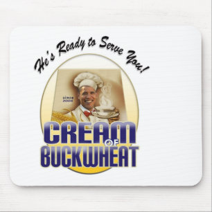 Creme des Buchweizens Mousepad