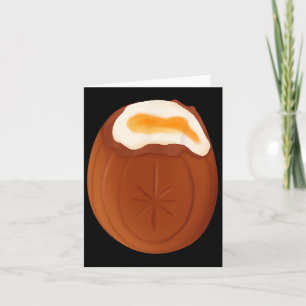 Creme Egg Chocolate Oaster Quirky Weird Funny Karte