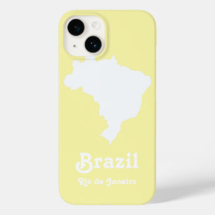 Creme Festive Brasilien Case-Mate iPhone 14 Hülle