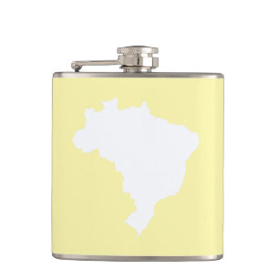 Creme Festive Brasilien Flachmann