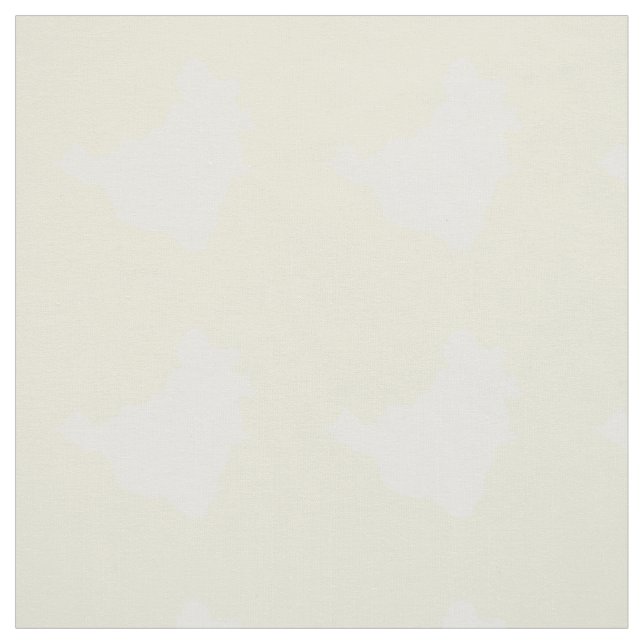 Creme Festive Brasilien Stoff (Muster)