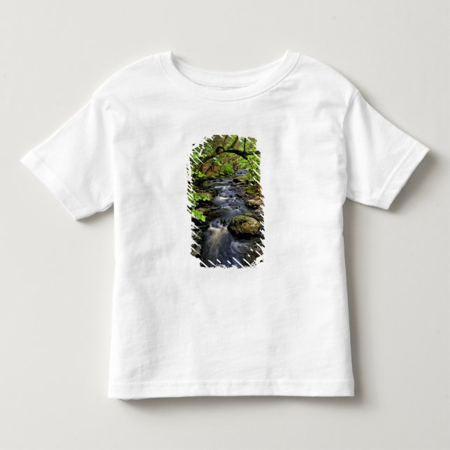 Creme fließt durch den Wald Kleinkind T-shirt (Vorderseite)