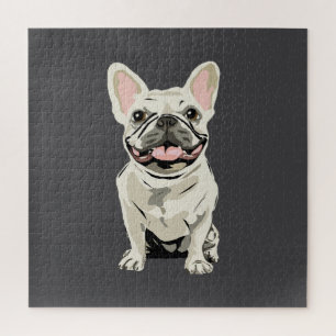 Creme Französische Bulldogge, Puzzle