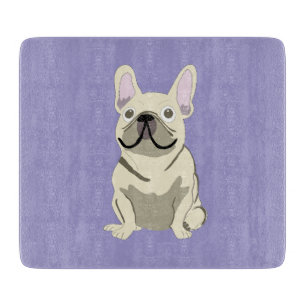 Creme-Französische Bulldogge, Schneidebrett