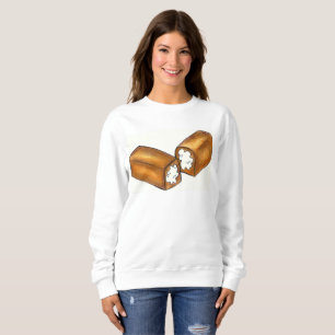 Creme gefüllt Junk Food Snack Cake Sweatshirt