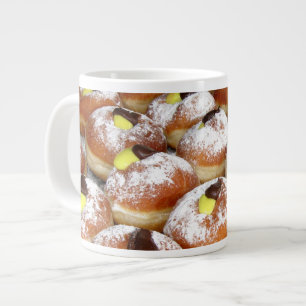 Creme gefüllt Sufganiyot Jumbo-Tasse