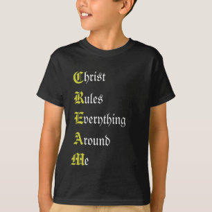 CREME, hrist, ules, verything, Runde, e T-Shirt
