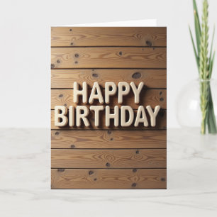 Creme-Karten zum Geburtstag Karte
