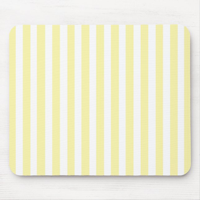 Creme Modern Strip Mousepad (Vorne)