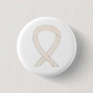 Creme oder Elfenbein-Buttone Button