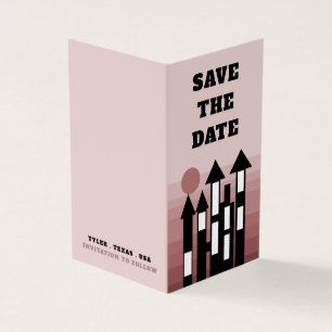 Creme Oriental Palace, Foto Save the Date Karte