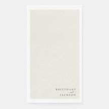 Creme Personalisiert Wedding