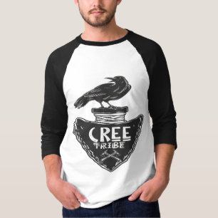 Creme Stamm - Indianerischer Raven Spirit T-Shirt