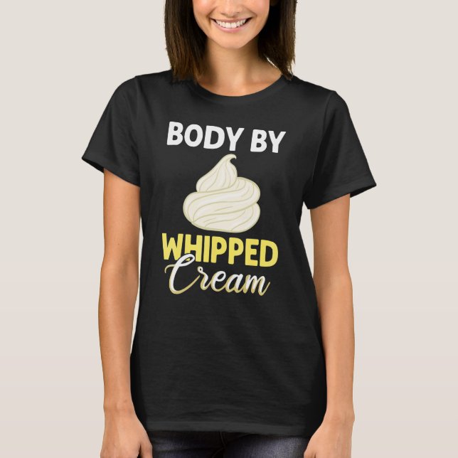 Creme Sweet Creamer Rezepte Cake Heavy Cre T-Shirt (Vorderseite)