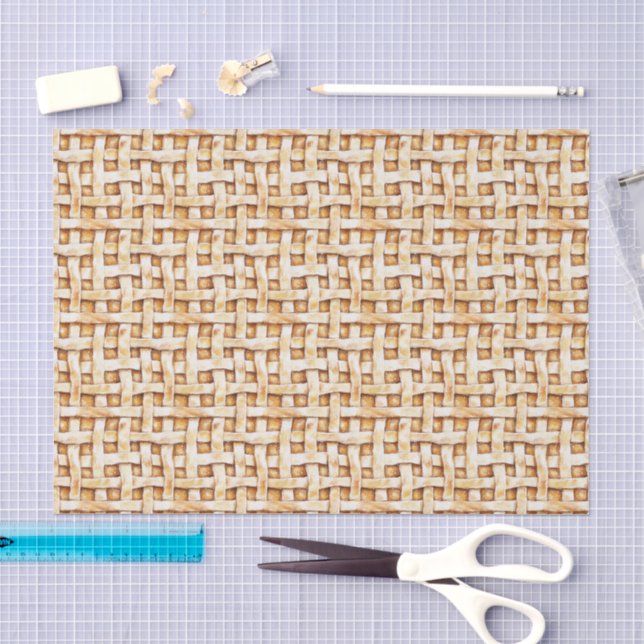 Creme-Torte-Boden Geburtstag Seidenpapier (Handwerk)