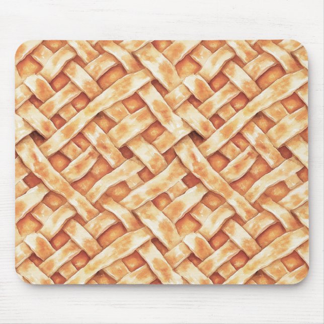 Creme-Torte Kruste Mousepad (Vorne)