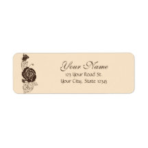 Creme-und Kaffee-Rosen