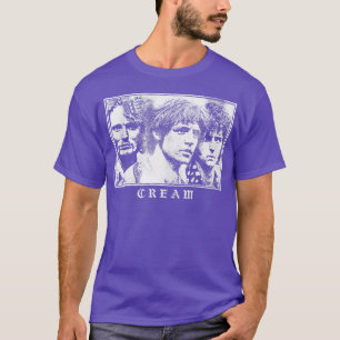 Creme Vintag Look Original verblasst Design T-Shirt