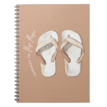 Cremebraune Sommer Flip Flops Sandalen
