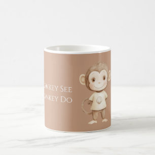 Cremebrauner Affe See Affen Do Kaffeetasse