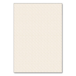 Cremefarbener Stoff mit subtiler, wiederholender,  Tischnummer