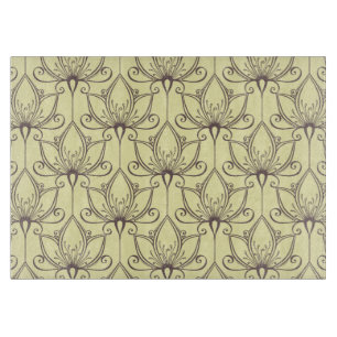 Cremeflormuster Schneidebrett