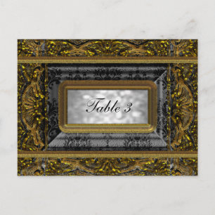 Crémieux-Tischnummer Postkarte