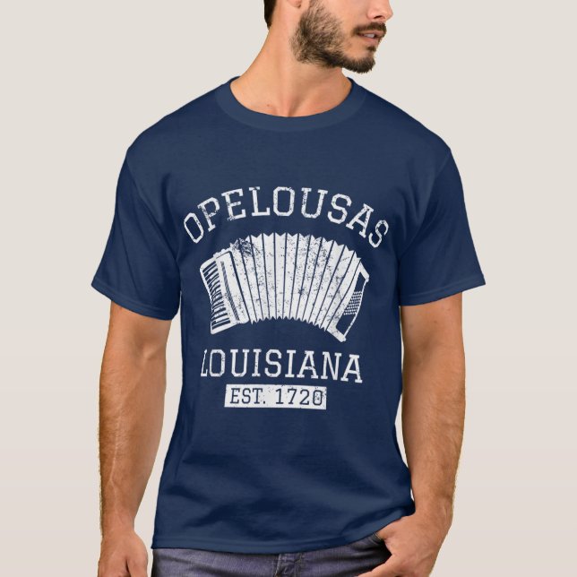 Creole Cajun Opelousas T-Shirt (Vorderseite)