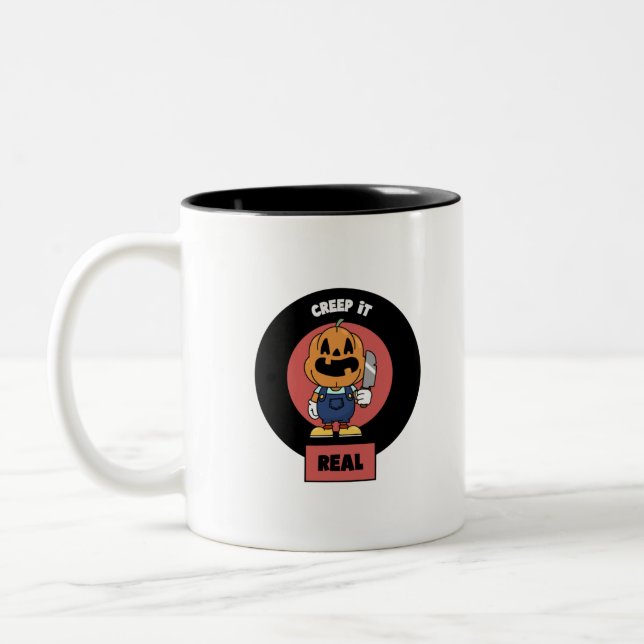 Crep It Real Zweifarbige Tasse (Links)
