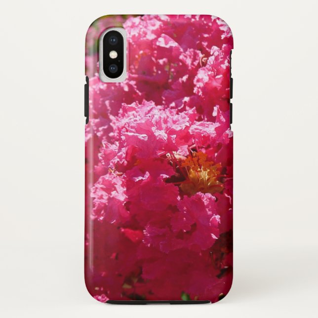 Crepe Myrtle Tree Magenta Floral Case-Mate iPhone Hülle (Rückseite)