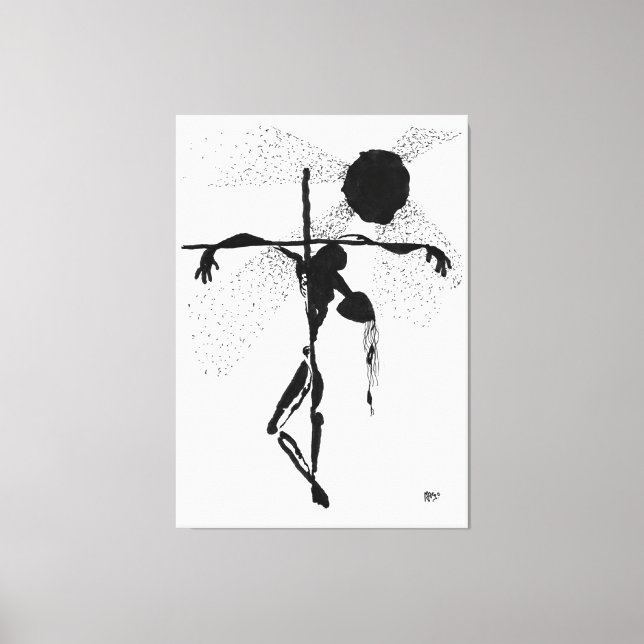 Crepúsculo - Dibujo a tinta Y quisieron los infame Leinwanddruck (Vorderseite)