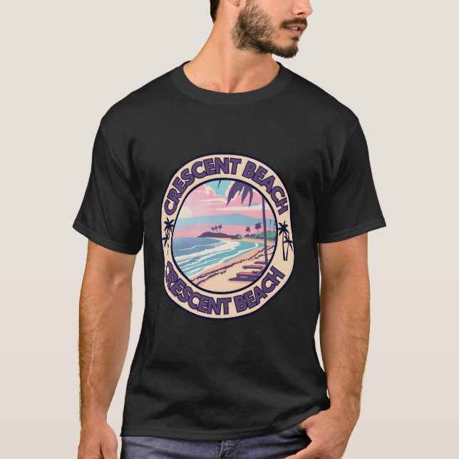 Crescent Beach � Australien � Küste Jewel T-Shirt (Vorderseite)