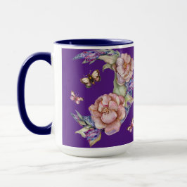Crescent Blume Moon Coffee Tasse
