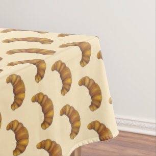 Crescent Buttery French Croissant Bree Pastry Tischdecke