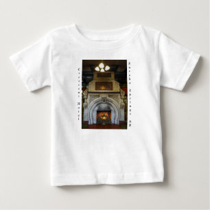 Crescent Hotel Fireplace Baby T-shirt