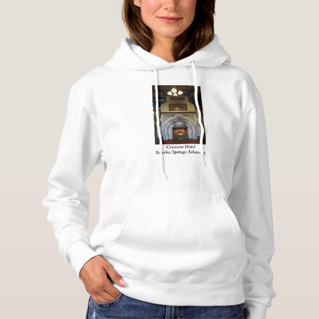 Crescent Hotel Fireplace Hoodie (Vorderseite)