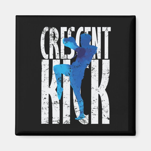 Crescent Kick Kickboxen  Magnet (Vorne)