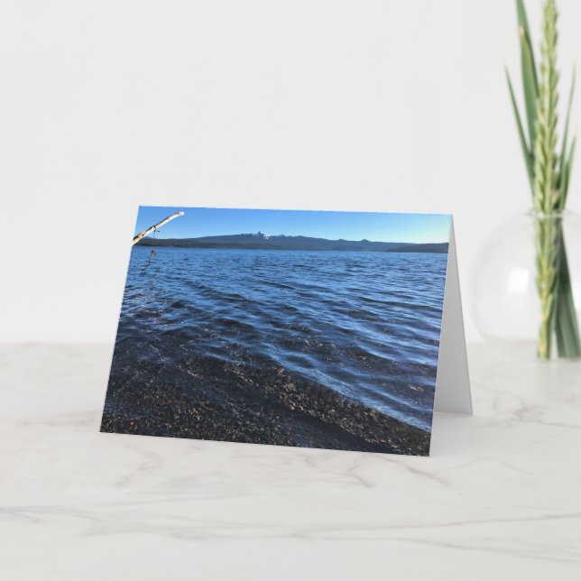 Crescent Lake Karte (Vorderseite)