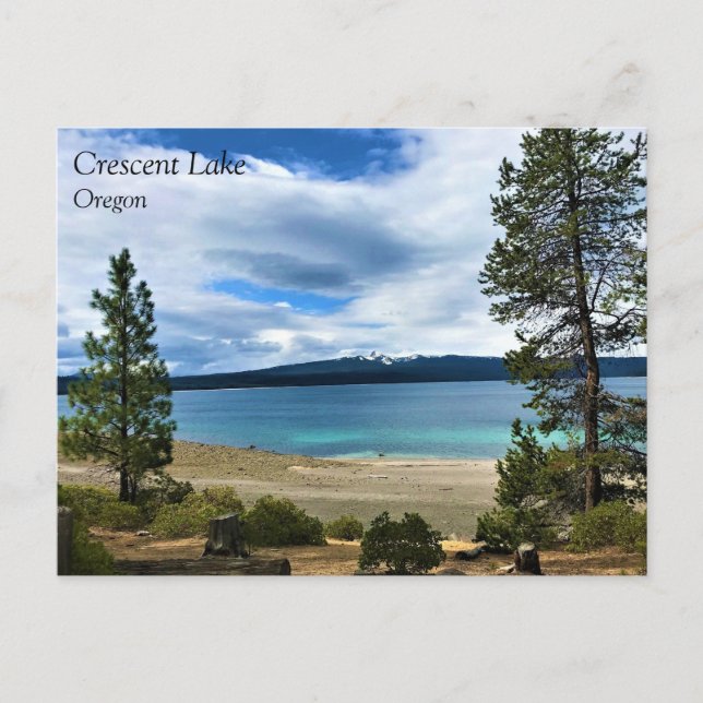 Crescent Lake OR Postcard Postkarte (Vorderseite)