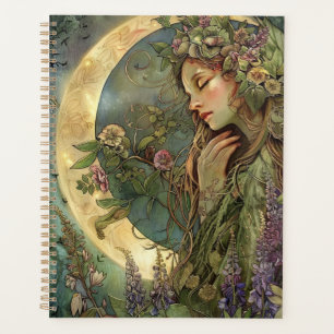 Crescent Moon Ostara Planner Planer
