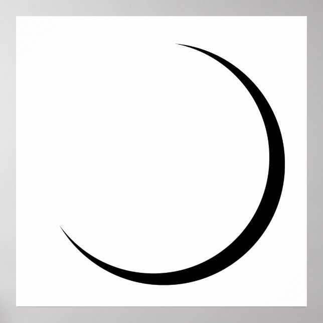 Crescent Moon Poster (Vorne)